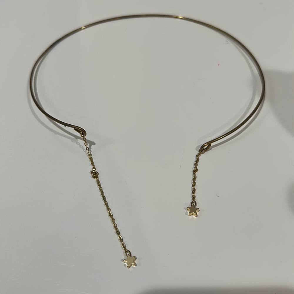 Women Star Necklace Gold